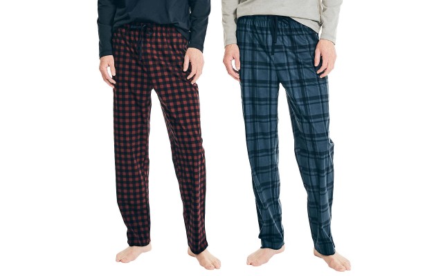  Men’s Lounge Pant, 2-Pack, Dark Red, 3X-Large