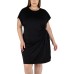  Ladies' Knot Dress, Black, XX-Large