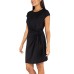  Ladies' Knot Dress, Black, 2X