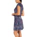  Ladies' Knot Dress, Multi, 2X