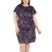  Ladies' Knot Dress, Multi, 3X
