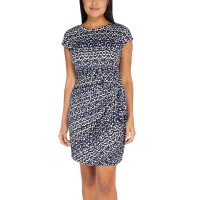 Nicole Miller Ladies' Knot Dress, Blue, 2X