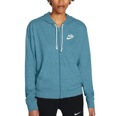 Nike Women’s Plus Size Sportswear Gym Vintage Hoodie, Blue, 1X