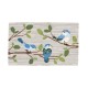  Birds On A Branch Hand-Hooked 18″ x 30″ Accent Rug, Gray