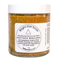 NuReveal Bright Star Scrub Resurfacing Face & Lip Polish, 4 oz