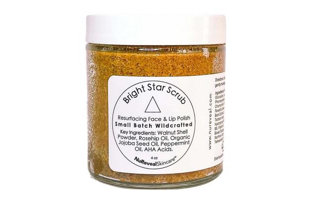  Bright Star Scrub Resurfacing Face & Lip Polish, 4 oz