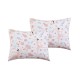 Olivia & Finn Ballerina Flowers 4 Piece Kids’ Comforter Set, Twin, White/Pink