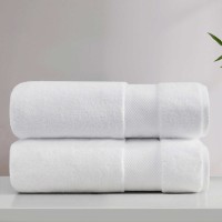 Opulence 2-piece Bath Towel Set, White
