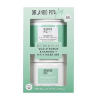 ORLANDO PITA Play Detox Scalp Scrub Shampoo & Hair Mask Set 12 oz, 2-pack