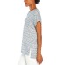  Ladies' Tunic Top, Blue, 2X
