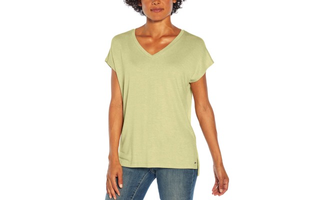  Ladies' Tunic Top, Green, Small