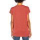  Ladies' Tunic Top, Red, 2X