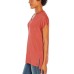  Ladies' Tunic Top, Red, XX-Large