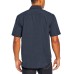  Men’s Short Sleeve Woven, Blue, Small