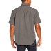  Men’s Short Sleeve Woven, Gray, Medium