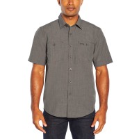 Orvis Men’s Short Sleeve Woven, Gray, Small