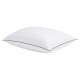  Feather European White Duck Down Pillow - Firm Density, One Color, King Size