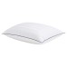  Feather European White Duck Down Pillow - Firm Density, One Color, Standard Size