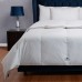 Feather Hungarian White Goose Down Comforter, Year Round Warmth, One Color, Queen
