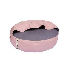 Paikka Recovery Burrow Dog Bed, 24 x 24, Pink
