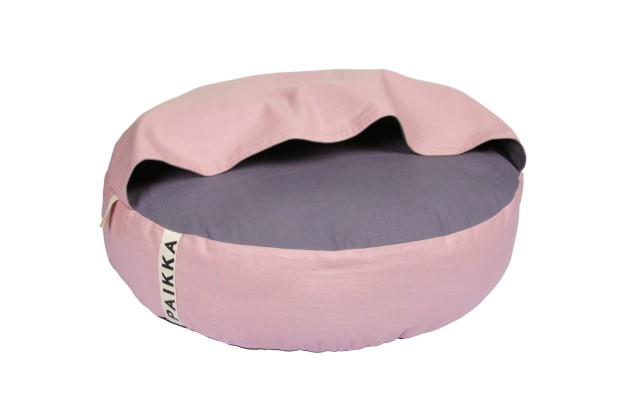 Paikka Recovery Burrow Dog Bed, 24 x 24, Pink