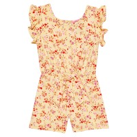 Paperdoll Youth Romper, Yellow, One Color, X-Small (5/6)