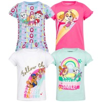 Paw Patrol Kids' 4-pack Tee, One Color, 7