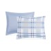  Aaron 2-Pc. Reversible Plaid Twin Comforter Set, Blue