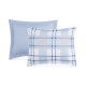  Aaron 2-Pc. Reversible Plaid Twin Comforter Set, Blue
