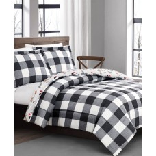 Pem America Buffalo Plaid and Dogs 2-Pc. Twin Comforter Set