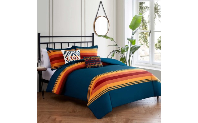  Grand Canyon 5-piece Comforter Set, One Color, King