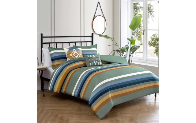  Great Lakes 5-piece Comforter Set, One Color, King