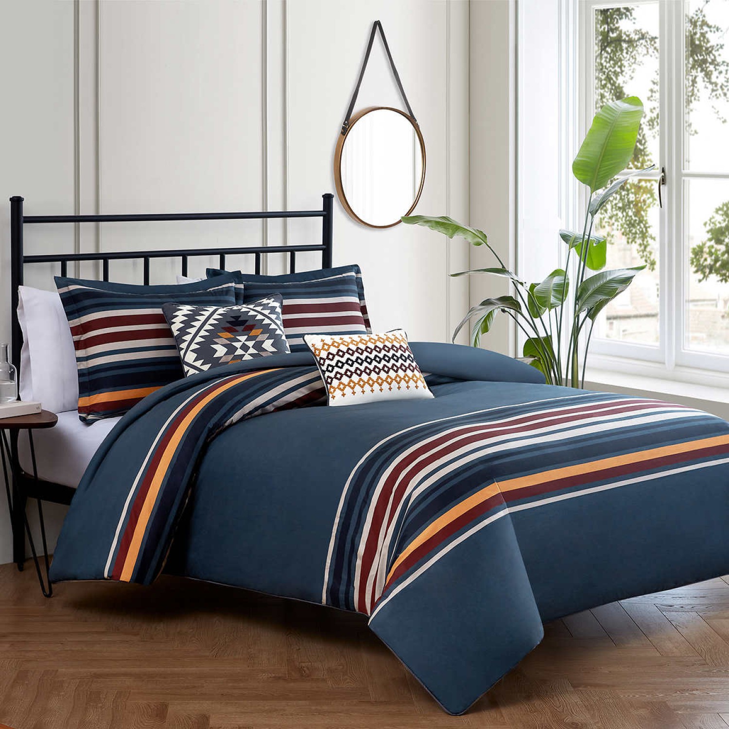 Pendleton Lake Stripe 5piece Comforter Set, One Color, King
