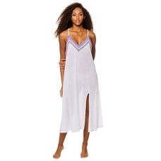 Pitusa Women’s Wovens Slip Midi Dress Swim Cover Up White