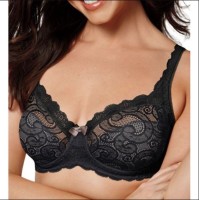 Playtex Playtex Secrets Beautiful Lift Unlined Underwire Bra, Black, 38 C