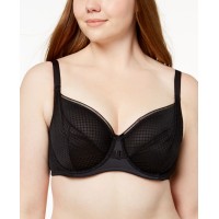 Playtex Secrets Amazing Shape Unlined Balconette Underwire Bra, Black, 38C