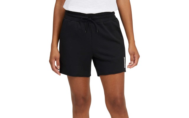 Ladies' French Terry Short, Black, Large
