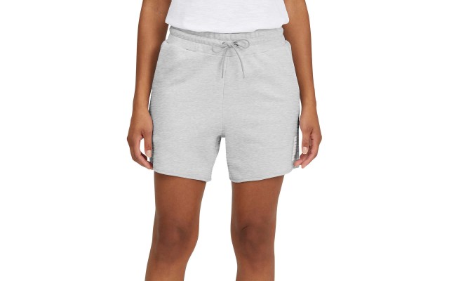  Ladies' French Terry Short, Gray, Medium