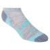  Ladies' No Show Sock, 10-pair, White