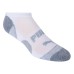  Ladies' No Show Sock, 10-pair, White