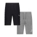  Youth 2-pack Short, Black, Small (7/8)