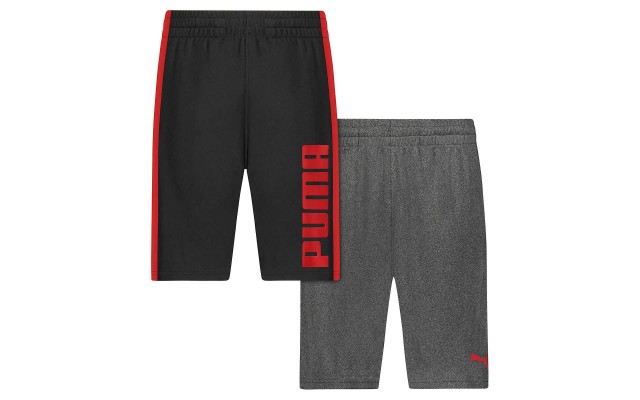  Youth 2-pack Short, Red, Large (14/16)