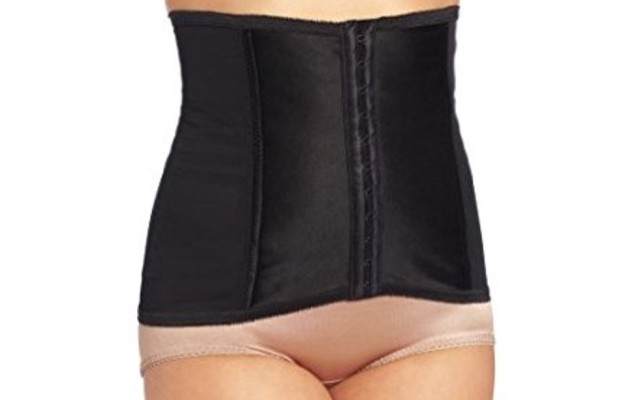  Women’s Plus-Size Waist Trainer, Black, 3X-Large (36)