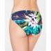 Ralph Lauren Watercolor Floral Hipster Bikini Bottom, Navy, 4