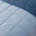 Reversible Down Alternative Blanket by , Blue, King