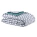 Reversible Down Alternative Blanket by , Teal, Queen