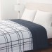 Reversible Down Alternative Blanket by , Dark Gray, King