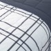 Reversible Down Alternative Blanket by , Dark Gray, King