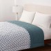 Reversible Down Alternative Blanket by , Teal, Queen