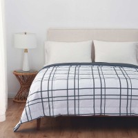 Reversible Down Alternative Blanket by Berkshire Life, Dark Gray, King